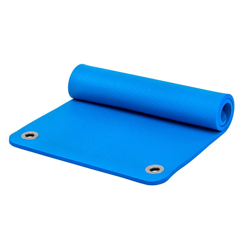 CanDo Sup-R Mat, Mercury with Grommets, 48" x 24" x 0.6", Blue, Case of 6