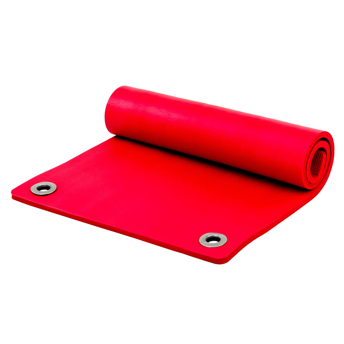 CanDo Sup-R Mat, Mercury with Grommets, 48" x 24" x 0.6", Red, Case of 6