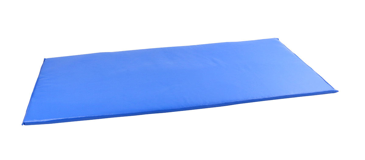 CanDo Exercise Mat - Non Folding - 1" PU Foam with Cover - 2' x 4' - Specify Color