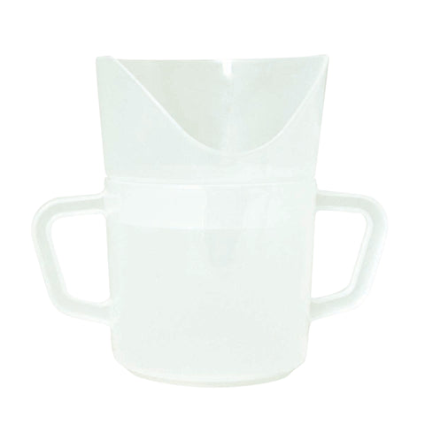 Nosey 2-handled cup, 8 oz. 