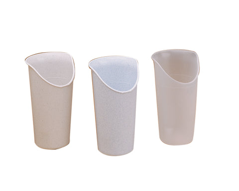 Nosey cup, 8oz, sandstone 