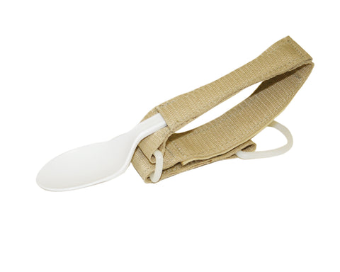 Utensil Holder, Adjustable Closure, Beige, Lrg/XLrg (4.25" - 4.75")